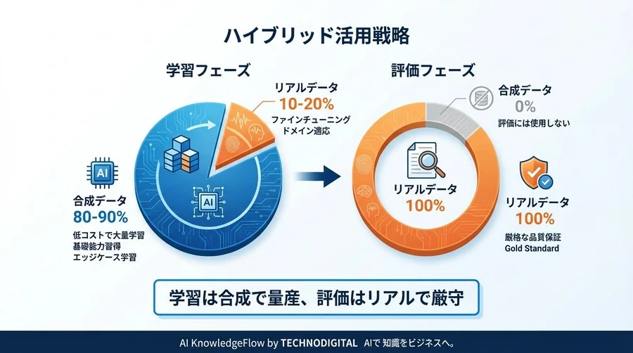 AI学習コストを1/10にする「合成データ」の衝撃と真実：2026年データ枯渇問題への処方箋 - Conclusion Image