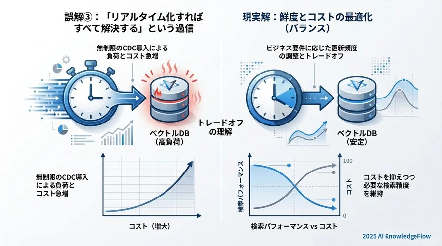 誤解③：「リアルタイム化すればすべて解決する」という過信 - Section Image