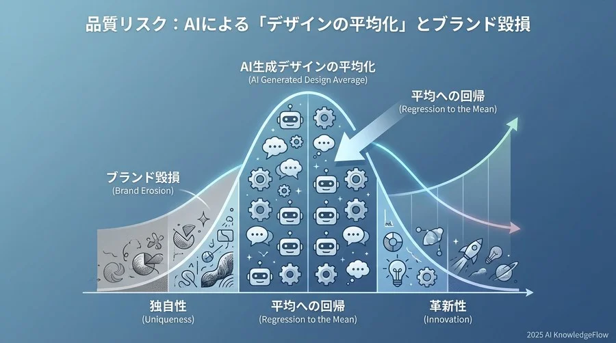 品質リスク：AIによる「デザインの平均化」とブランド毀損 - Section Image