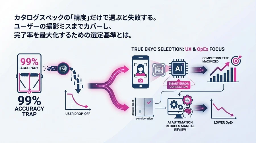 精度99%の罠を回避せよ：本人確認(eKYC)の離脱を防ぐAI OCR選定の全技術