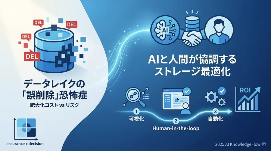 なぜデータレイクは「データの沼」化するのか：ルールベースの限界とAIの必要性 - Section Image