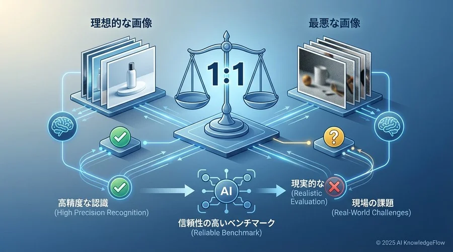 ティップス①：評価用データセットは「理想的な画像」と「最悪な画像」を1:1で混ぜる - Section Image