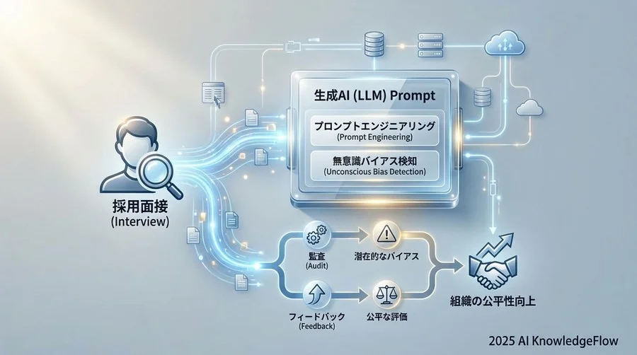 解決策：AIを「第3の面接官」として同席させる - Section Image
