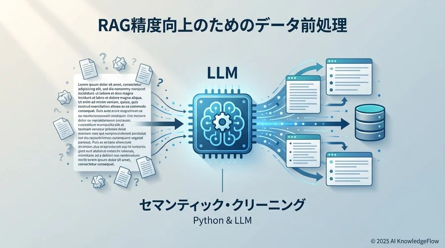 Step 3: LLMを活用した「セマンティック・クリーニング」の実装 - Section Image