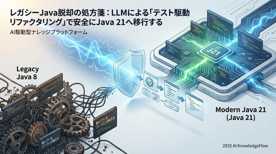 実践フェーズ2：モダンJava（Java 17/21）への構文変換 - Section Image