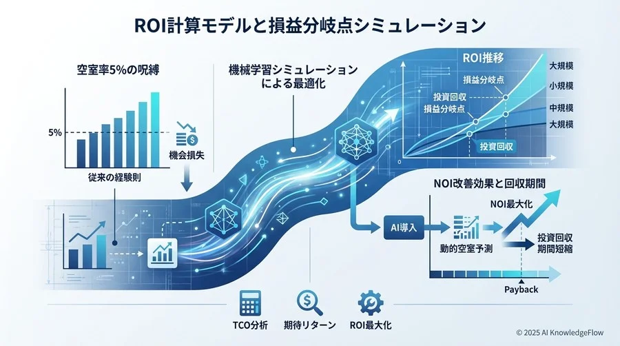 ROI計算モデルと損益分岐点シミュレーション - Section Image