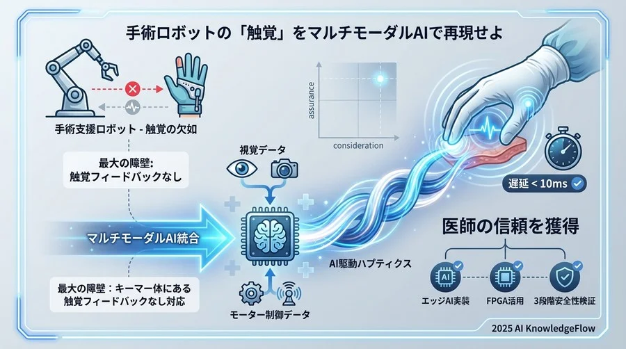 【選定】なぜ「視覚×力覚」のマルチモーダルAIだったのか - Section Image