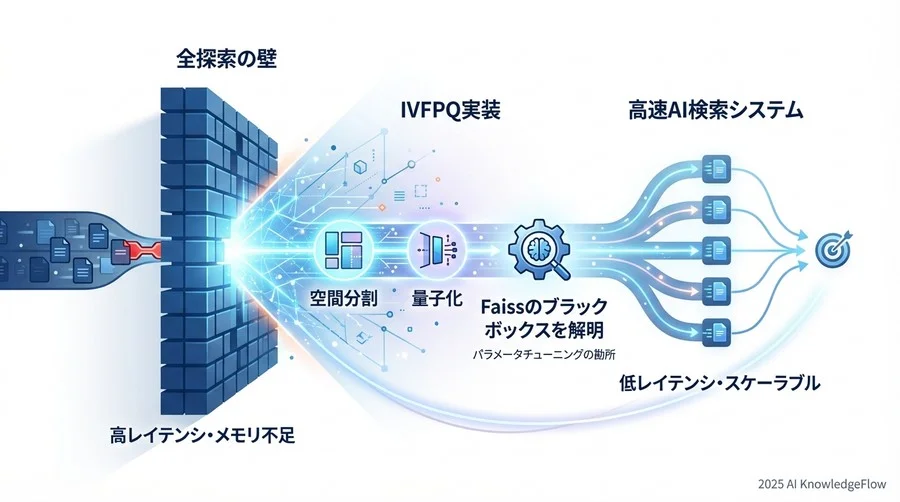 図解で理解するPQ（直積量子化）：ベクトル情報を「圧縮」してメモリを解放する - Section Image 3