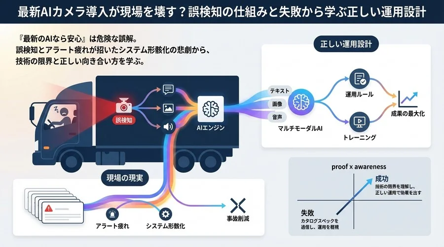 最新AIカメラ導入が現場を壊す？誤検知の仕組みと失敗から学ぶ正しい運用設計