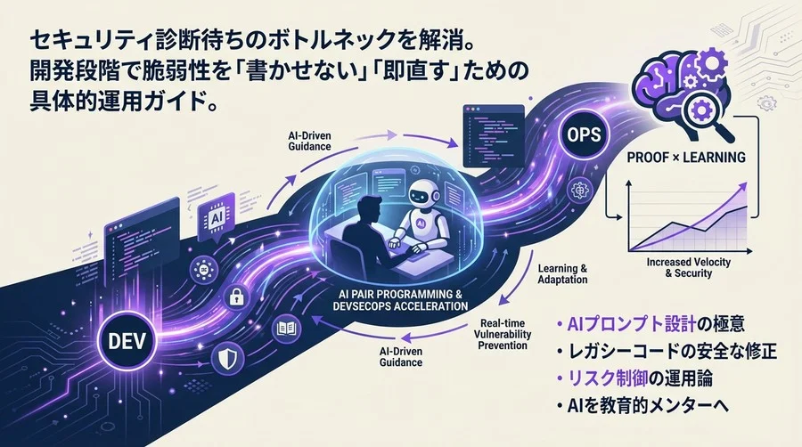 GitHub Copilotで脆弱性を「書かせない」技術：DevSecOpsを加速するAIペアプログラミング運用論