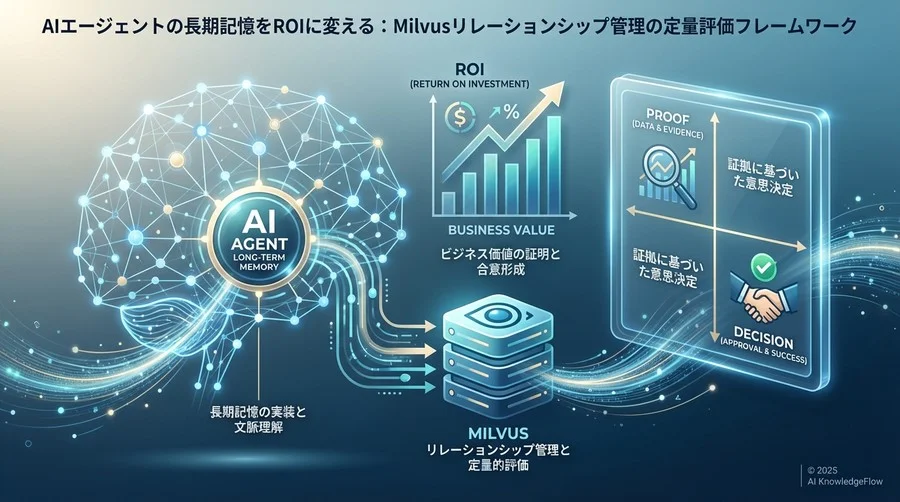 長期記憶の質を測る3つの核心KPI：精度・速度・コスト - Section Image