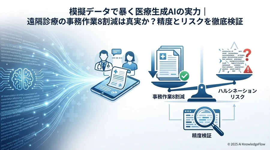 検証対象：医療特化型ドキュメント生成AIツールの概要 - Section Image