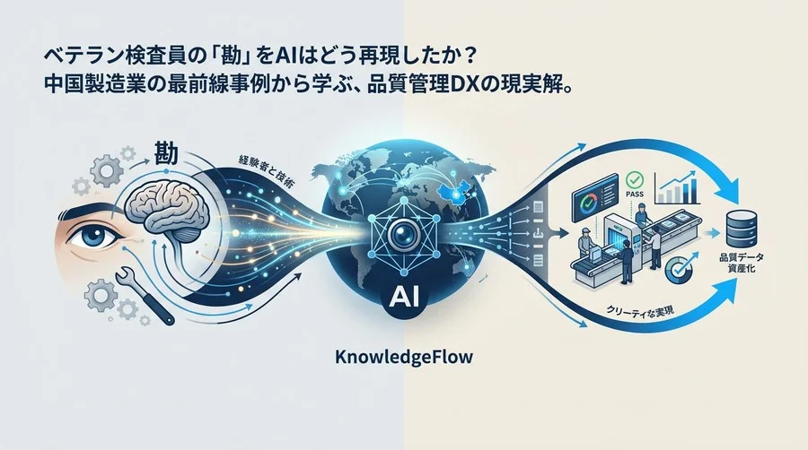 ベテランの「違和感」をAIはどう再現したか？中国製造現場の視覚検査自動化事例に学ぶ品質DXの現実解