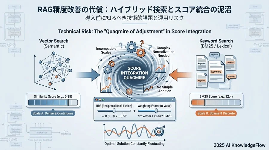 技術的リスク：スコア統合が生む「調整の泥沼」 - Section Image
