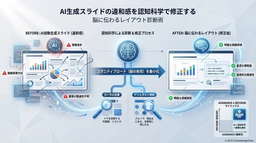 症状1：情報が詰め込まれすぎて「どこを見ればいいかわからない」 - Section Image