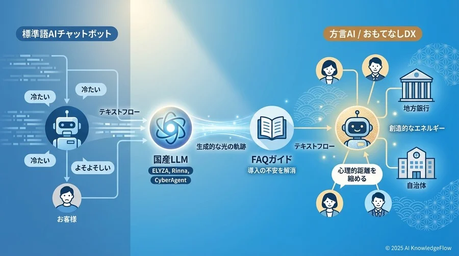 Q1-Q3: 基礎編「ELYZAやRinnaなら、私の方言も話せますか？」 - Section Image
