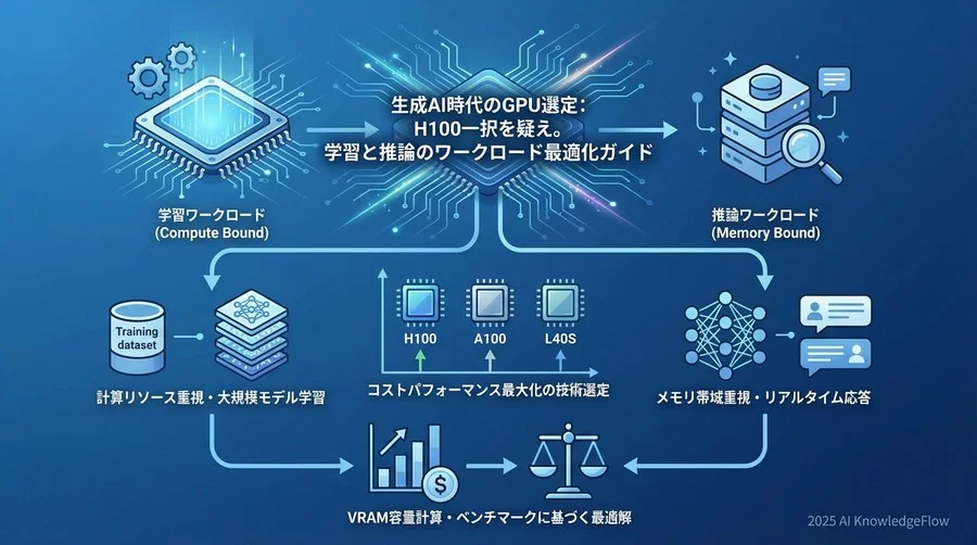 1. 生成AIワークロードの解剖：なぜ「高性能＝最適」ではないのか - Section Image
