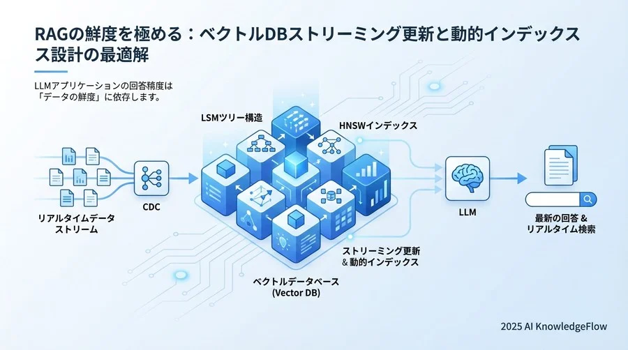 アーキテクチャ原則：ストリーミングETLとベクトルDBの疎結合設計 - Section Image
