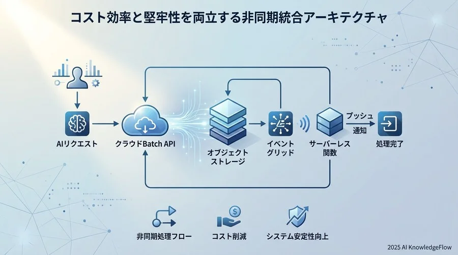 コスト効率と堅牢性を両立する非同期統合アーキテクチャ - Section Image
