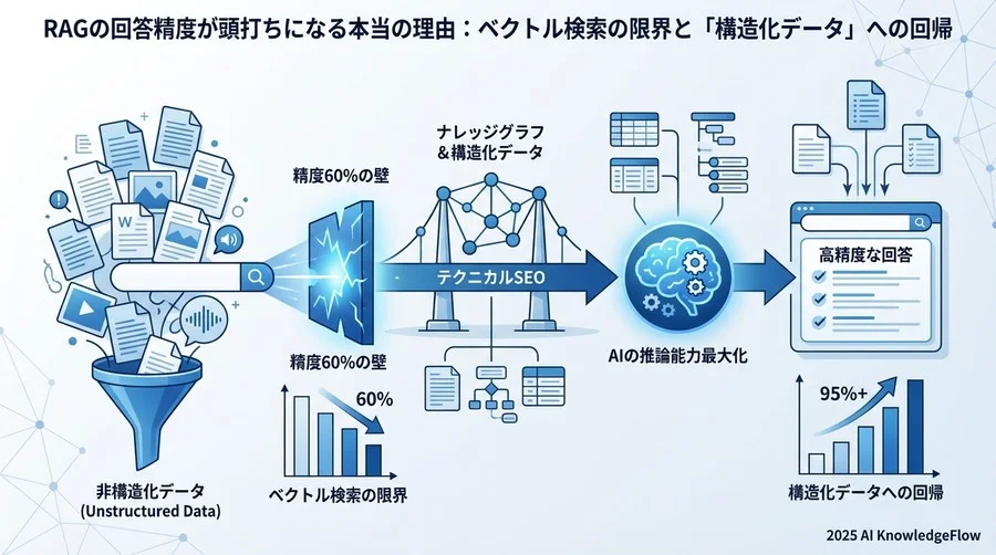 理論的背景：なぜLLMは「構造化データ」を渇望するのか - Section Image