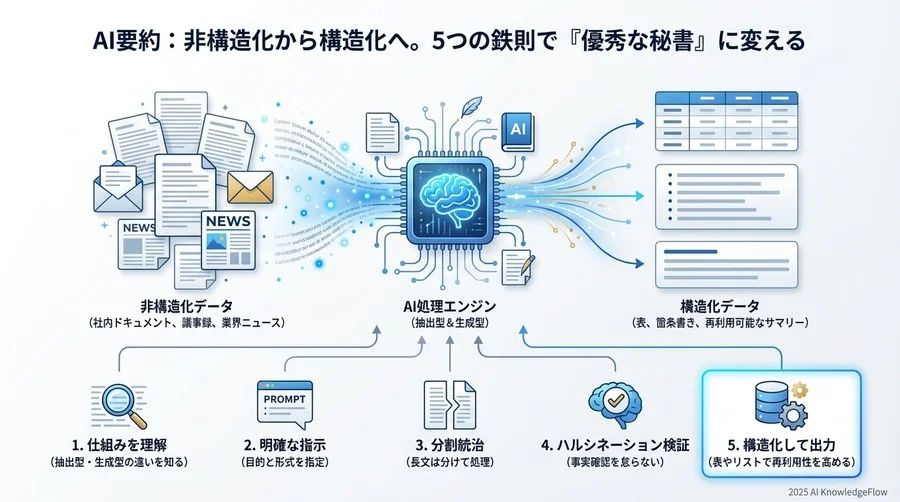 Tips 4：長文ドキュメントは「分割統治」で攻略する - Section Image 3