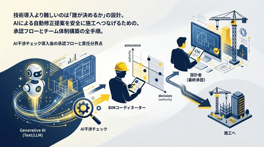 AI干渉チェック導入後の「誰が決める？」問題を解決する承認フローと責任分界点ガイド