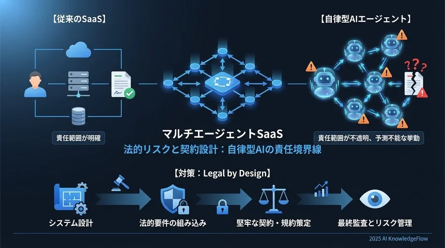 なぜマルチエージェントは「従来のSaaS」の法的枠組みを超越するのか - Section Image