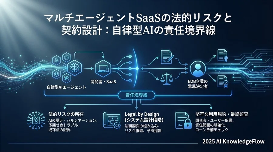 責任分界点の再定義：開発者、ユーザー、そしてAI - Section Image
