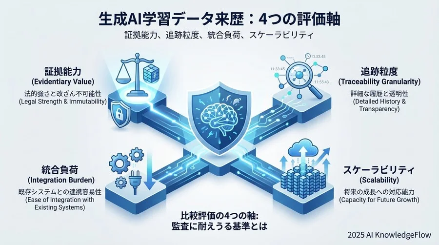 比較評価の4つの軸：監査に耐えうる基準とは - Section Image