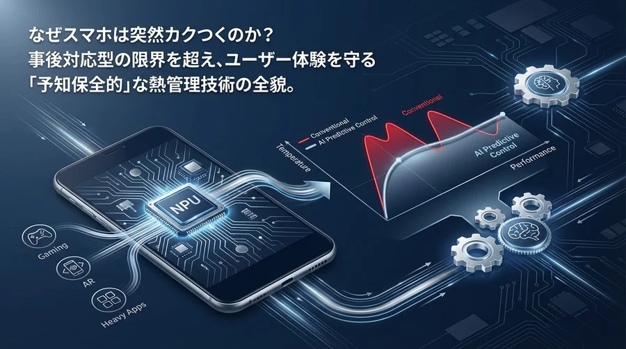 スマホ熱管理のAI革命：プロセッサ負荷予測による「予知保全的」スロットリング制御の全貌