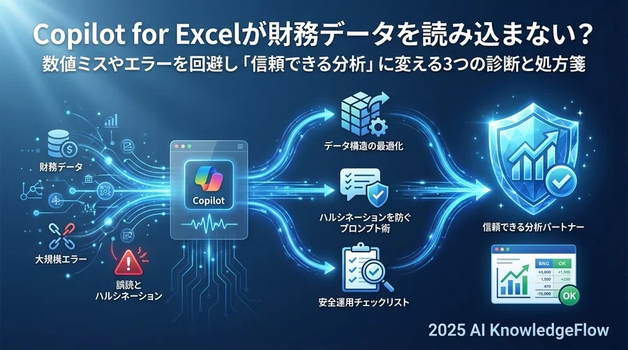 症状2：「もっともらしいが数字が間違っている」ハルシネーション対策 - Section Image