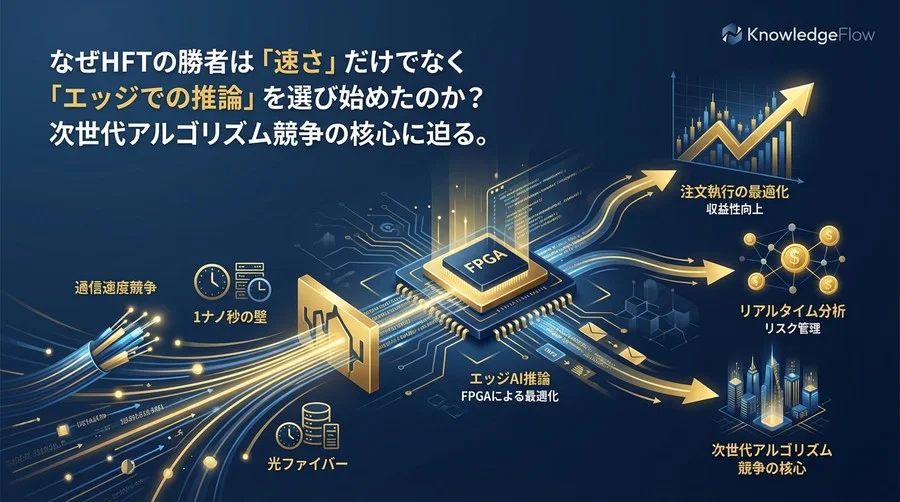 HFTの勝者はなぜ「通信速度」を捨て「エッジAI」を選ぶのか？次世代アルゴリズム競争の核心と実装戦略