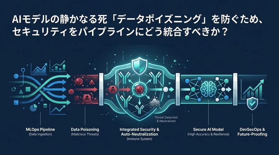 MLOpsに「免疫システム」を実装せよ：データポイズニングを自動無力化するパイプライン設計論