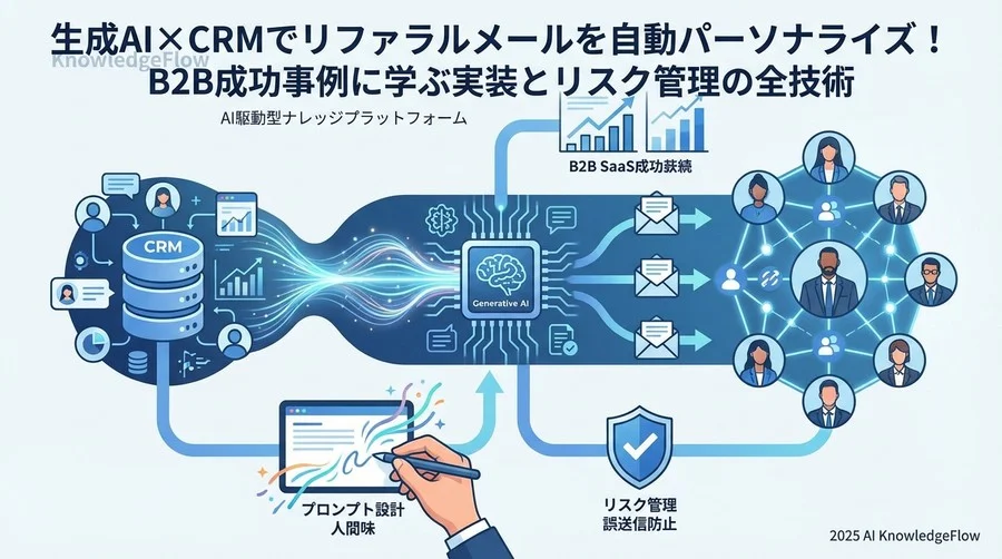 成功要因の解剖：CRMデータとプロンプトの連携設計 - Section Image