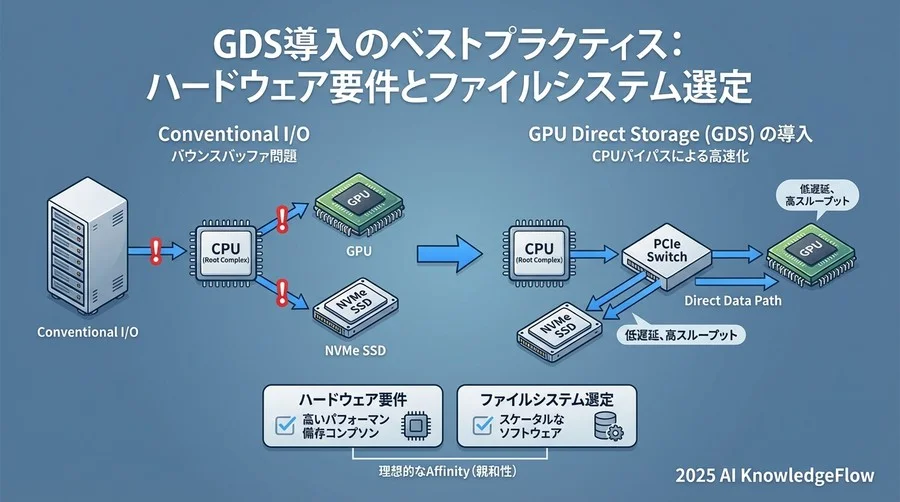 GDS導入のベストプラクティス：ハードウェア要件とファイルシステム選定 - Section Image