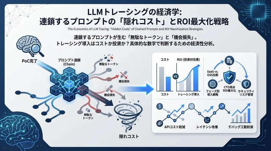 LLMトレーシングの経済学：連鎖するプロンプトの「隠れコスト」とROI最大化戦略