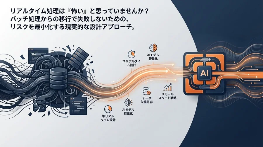リアルタイム行動ログ解析で「自爆」しない5つの鉄則：AIエンジン構築はスモールスタートが正解