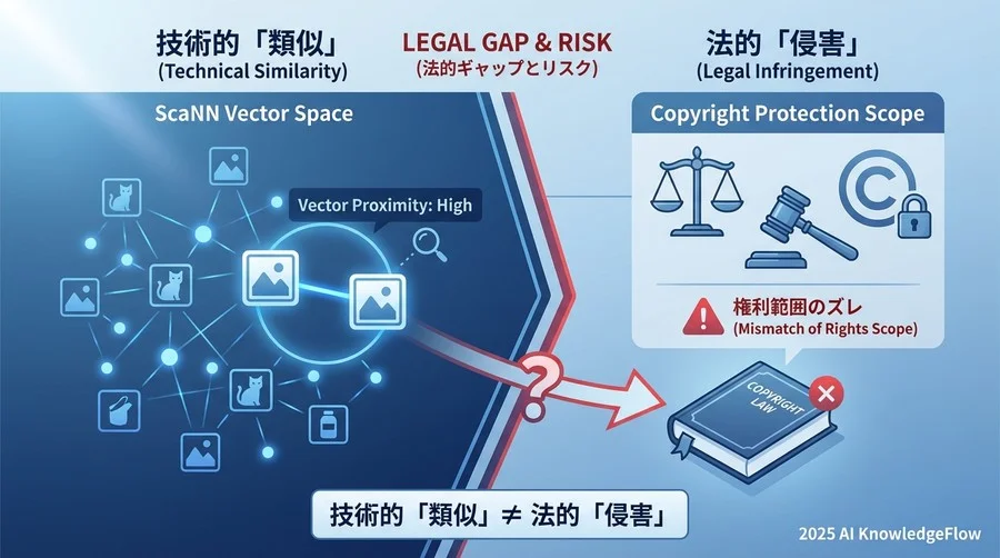 ScaNN導入が突きつける法的問い：技術的「類似」は法的「侵害」か - Section Image