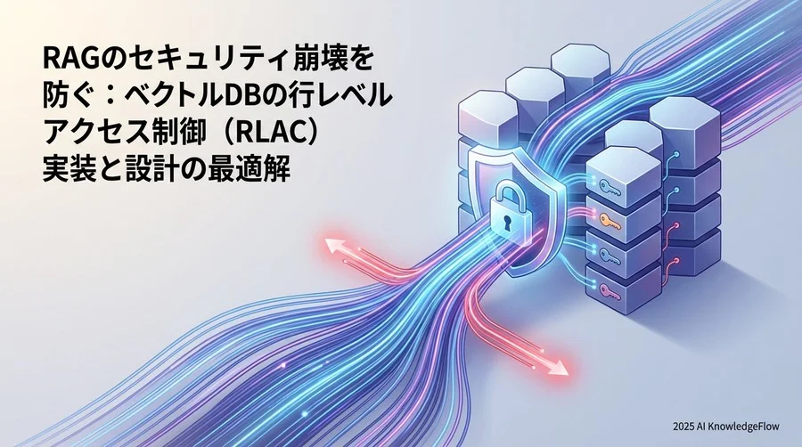 Q1: なぜベクトルDBのアクセス制御は従来より複雑なのか？ - Section Image