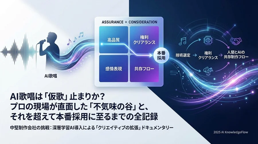 3. 導入の最大の壁：「不気味の谷」と「権利リスク」への対策 - Section Image