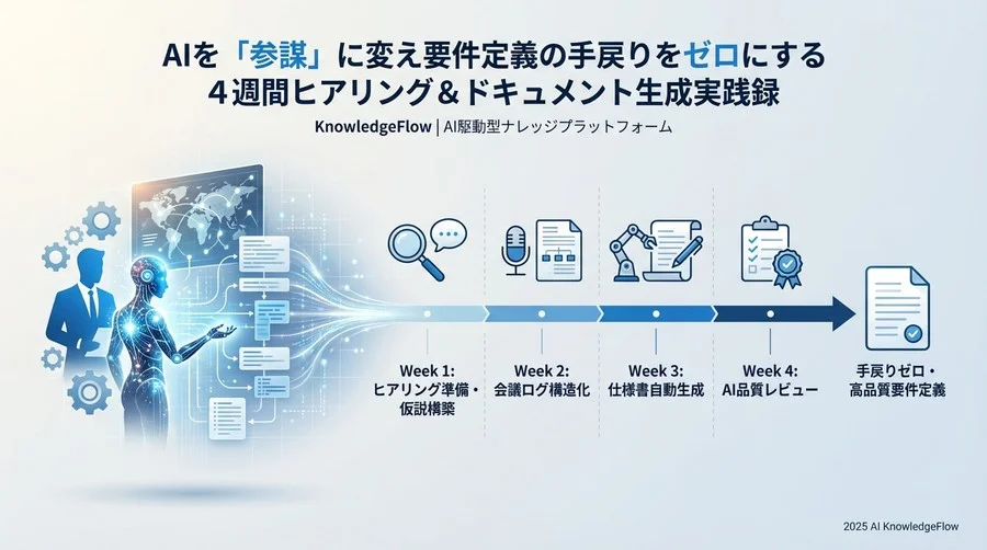 Week 3：生成フェーズ - ドキュメント作成と図解化 - Section Image