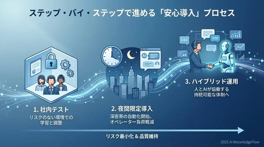 ステップ・バイ・ステップで進める「安心導入」プロセス - Section Image
