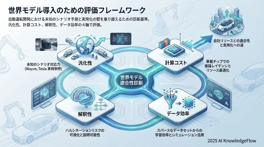 世界モデル導入のための評価フレームワーク - Section Image