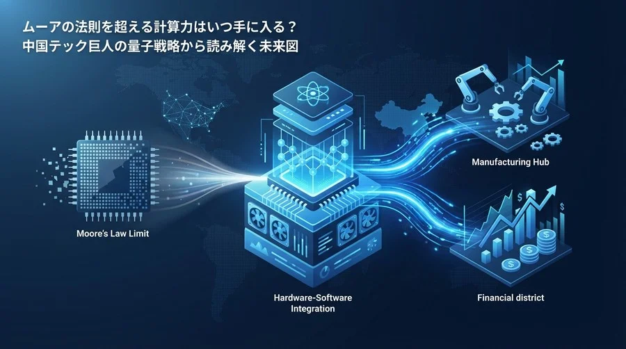 ムーアの法則後を生き残る：百度の量子戦略に見るAI計算資源の未来図
