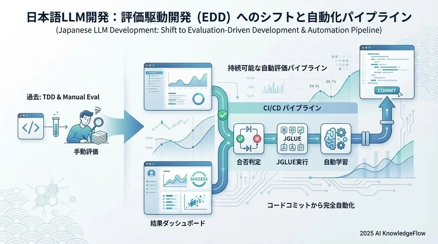 変化の波：評価駆動開発（EDD）へのシフト - Section Image