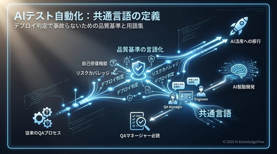 1. 基礎概念：AI品質管理の前提となる用語 - Section Image