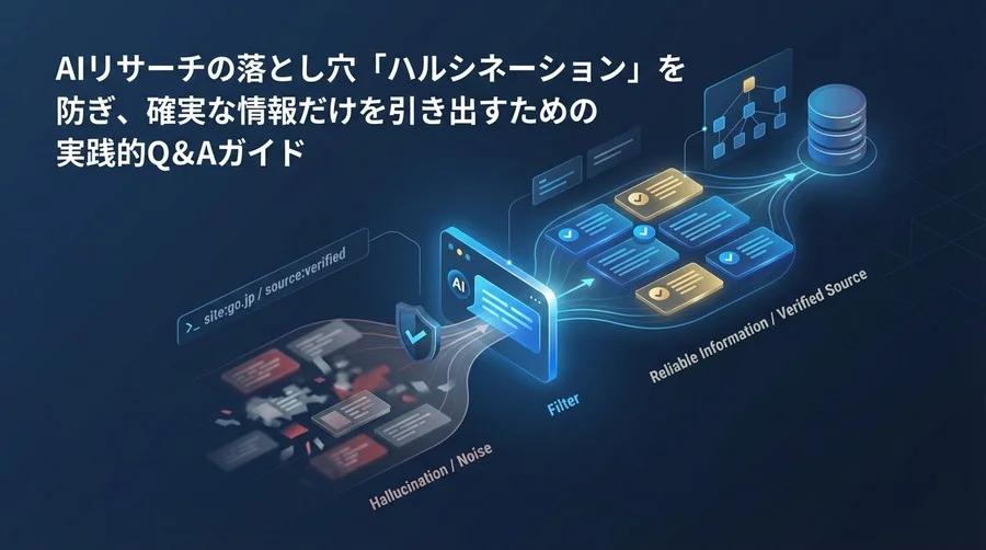 信頼できる情報だけをCopilotから引き出す検索コマンド術：ハルシネーションを防ぐ「ソース指定」の極意