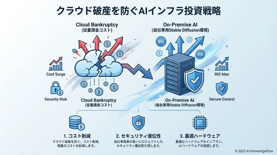 コストシミュレーション：クラウドAPI vs 自社構築の損益分岐点 - Section Image