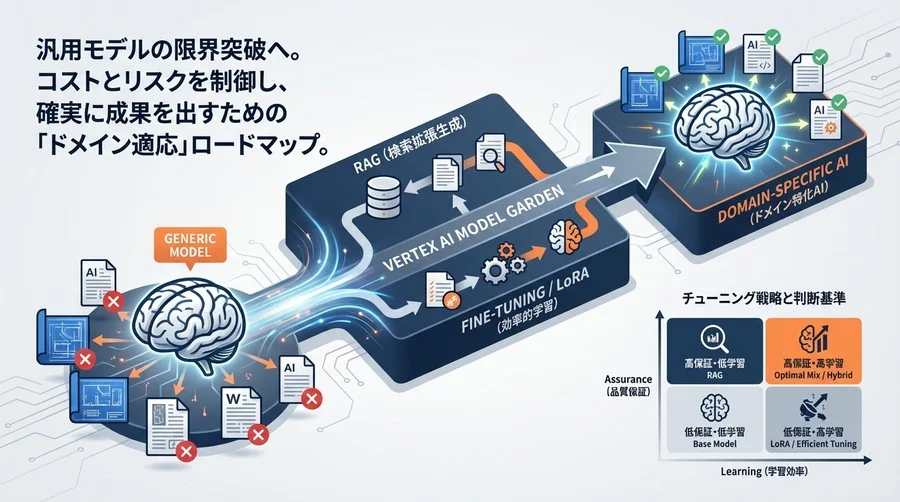Vertex AI Model Gardenで挑むドメイン特化AI：失敗しないチューニング戦略と判断基準