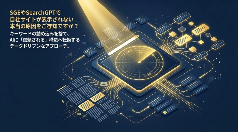 検索順位1位でもクリックされない？AI検索時代に「選ばれる」ためのメタデータ自動最適化戦略